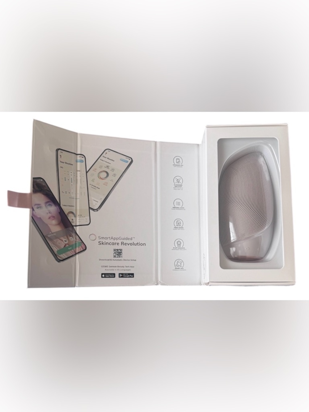 Sonic Thermo Facial Brush- SmartAppGuided- Geske - Picture 2 of 3